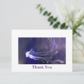 Dank je wel, kwal bedankkaart (Staand voorkant)