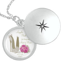 Dank je wel Maid of Honor Ketting Gift
