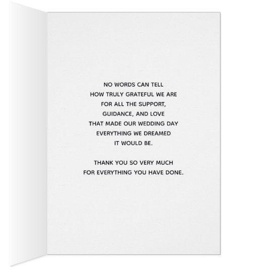 Dank je wel mama en papa, Bourgogne Bloemen Kaart (Binnen (Rechts))