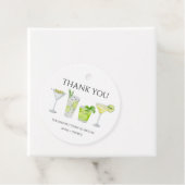 Dank je wel Margarita Cocktail Bruidsparen Shower Bedankjes Labels (In situ)