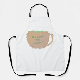 Dank je wel, Matcha Schort