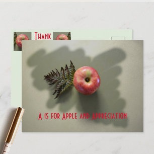 Dank je wel met een Apple Briefkaart
