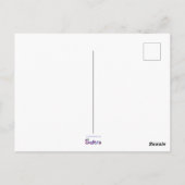 Dank je wel met een Gracias Graffiti op Van Postca Briefkaart (Achterkant)