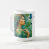 Dank je wel, moeder gedicht koffiemok (Voorkant links)