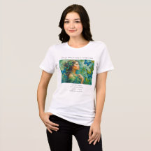 Dank je wel, moeder gedicht T-shirt.