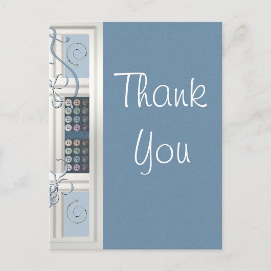 Dank je wel naaiverslaafde briefkaart (Voorkant)