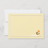 Dank je wel Notecard Kaart (Achterkant)