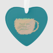 Dank je wel ornament (achterkant)