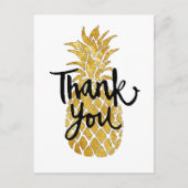 Dank je wel, Pineapple Graphic Briefkaart (Voorkant)
