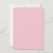 DANK JE WEL | Pink Poppies Botanische FOTOLIJST Bedankkaart (Achterkant)