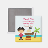 Dank je wel, Pirate Captain Magnet (Voorkant / Achterkant)