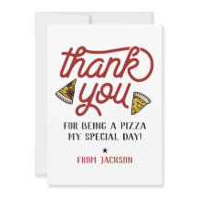 Dank je wel Pizza Party Birthday Dank je wel