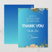 Dank je wel Postcard Briefkaart (Voorkant / Achterkant)