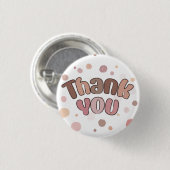 Dank je wel ronde button 3,2 cm (Voorkant /achterkant)