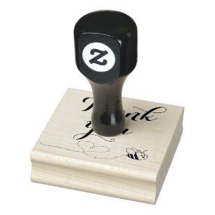 Dank je wel rubberstempel