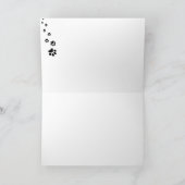 DANK JE WEL SANTA -Finse Lapphond PERSONALISEER Ka Kaart (Binnen)