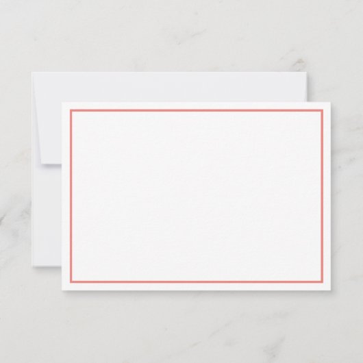 Dank je wel, Spring Waterverf Flowers Bedankkaart (Achterkant)