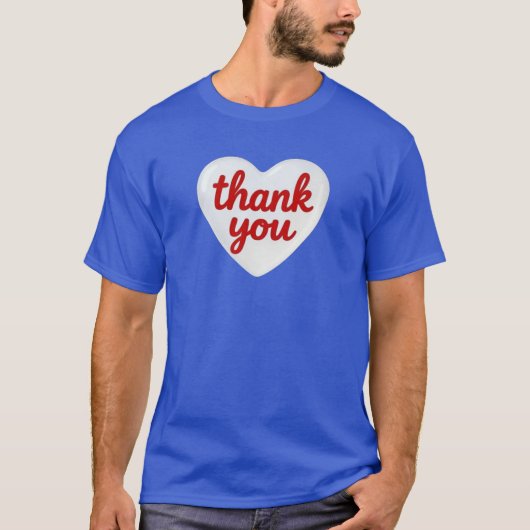DANK JE WEL T-SHIRT (Voorkant)