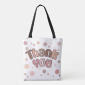 Dank je wel tote bag (Achterkant)