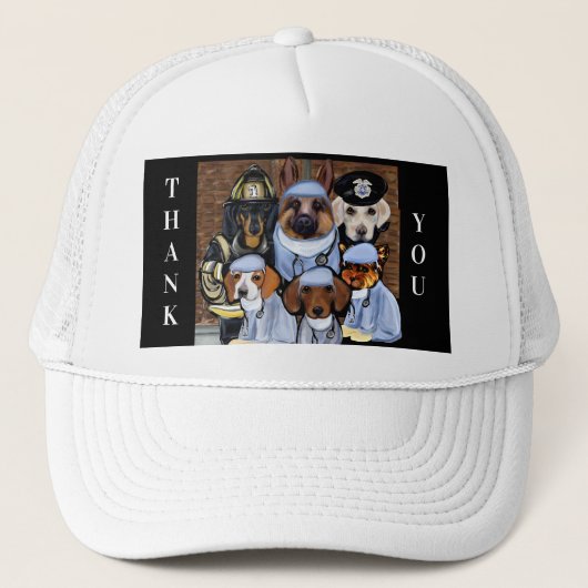 DANK JE WEL TRUCKER PET (Voorkant)