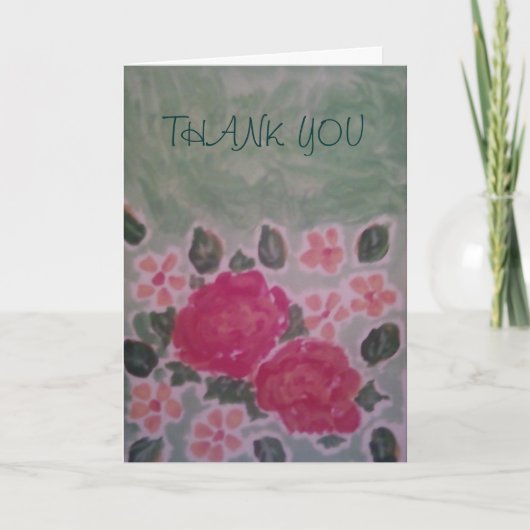 DANK JE WEL UIT DE GROND VAN MIJN HART KAART (Voorkant)