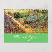 Dank je wel. Vincent van Gogh Briefkaart (Voorkant)