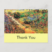 Dank je wel. Vincent van Gogh Briefkaart (Voorkant)