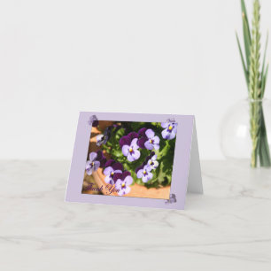 Dank je wel, Viola Bedankkaart