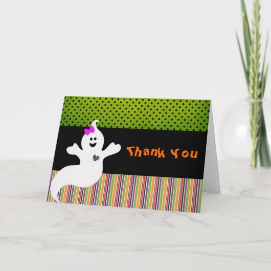 Dank je wel voor Halloween Bedankkaart (Voorkant)