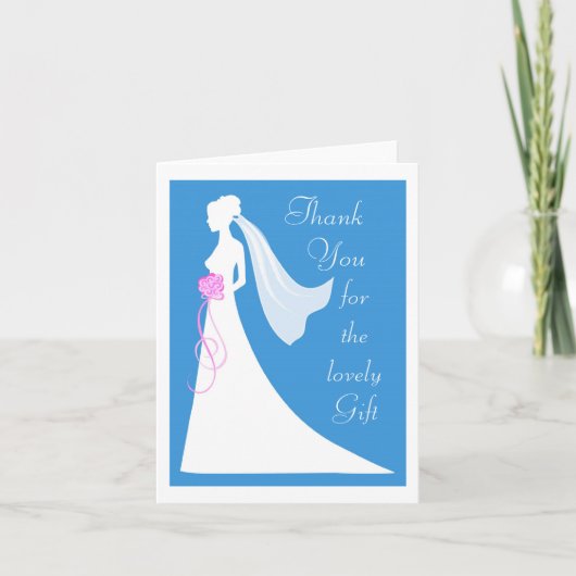 Dank je wel voor het leuke Cadeau Bedankkaart (Voorkant)