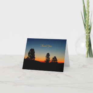 Dank je wel voor je notitie, Sierra Sunrise Bedankkaart