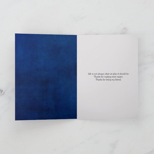 dank je wel voor je vriendschap met ladybugs kaart (Binnen)