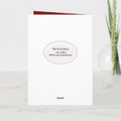 dank je wel voor je vriendschap met ladybugs kaart (Achterkant)