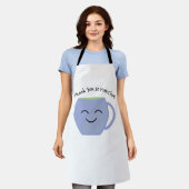 Dank je wel, zo Matcha Schort (Gedragen)