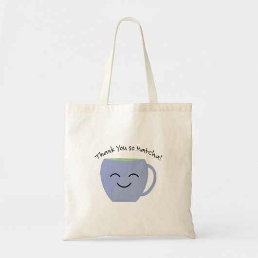 Dank je wel, zo Matcha Tote Bag (Voorkant)