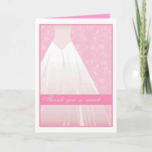 dank je wel zo veel.... bedankkaart (Voorkant)