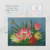 Dank je wel Zuid-Afrikaanse Proteas Briefkaart (Voorkant / Achterkant)
