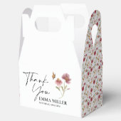 Dank je Wilde Bloem Bruidsfeestje  Bedankdoosjes (Geopend)