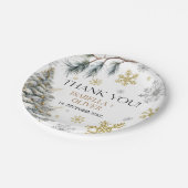 Dank je, Winter  Papieren Bordje (Gekanteld)