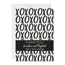 Dank je XOXO Knuffels Kusjes Minimalistisch