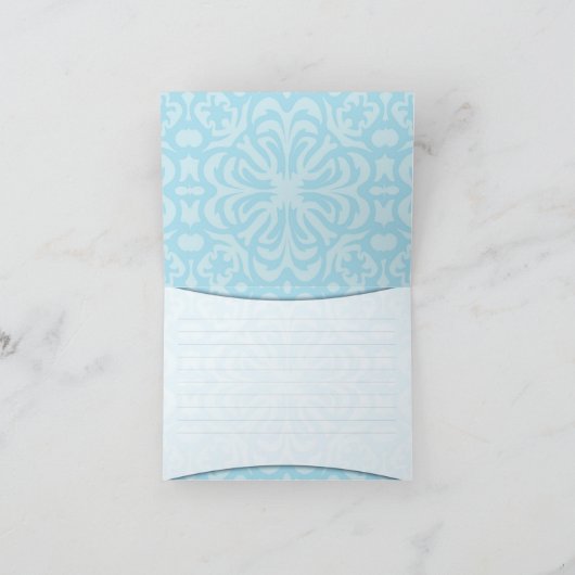 Dank je zeer briefkaart (Binnen)