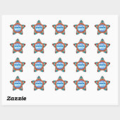 Dank je Zonneschijn Mandala Aangepaste Sticker (Vel)