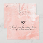 Dank je Zorgheld Briefkaart (Voorkant / Achterkant)