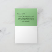 Dank je, zuster. bedankkaart (Binnen)