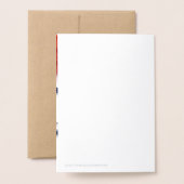 Dank je, zuster. Rozen en stethoscoop Folie Kaarten (Met envelop)