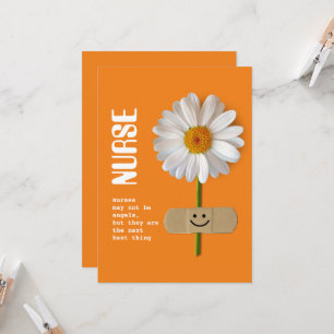 Dank je zuster. Smiling Daisy Kaart