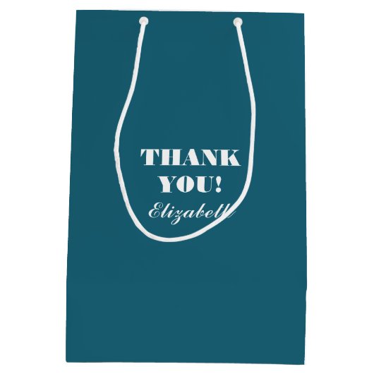 Dank je zuster. Smiling Daisy Medium Cadeauzakje (Achterkant)