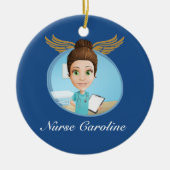 Dank je zuster - SRF Keramisch Ornament (Voorkant)