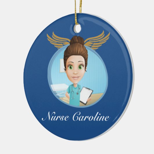 Dank je zuster - SRF Keramisch Ornament (Links)