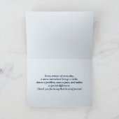 Dank je, zuster. Stethoscoop en Daisy Bedankkaart (Binnen)